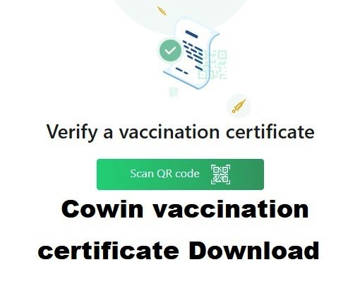 cowin vaccine certificate download