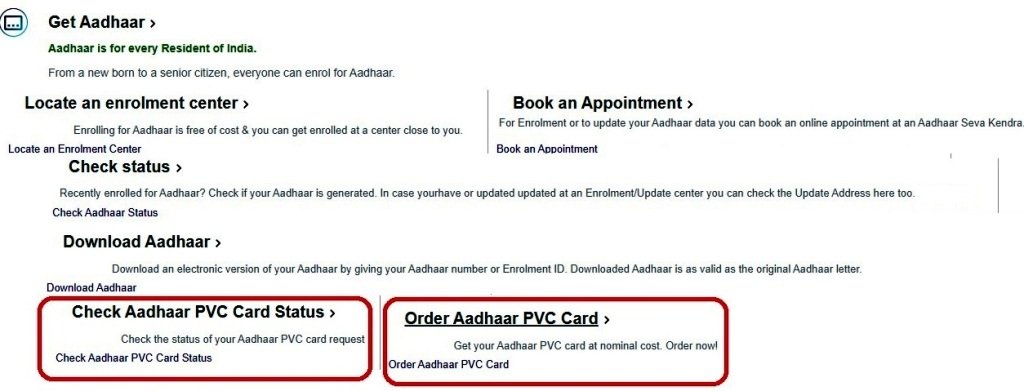 Aadhaar PVC Card